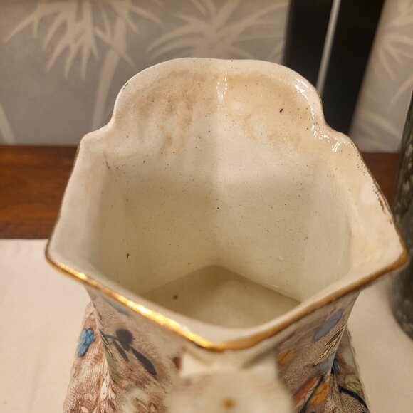 Victorian Era Keeling Staffordshire Losol Ware Jug Pitcher - Picture 6 of 10